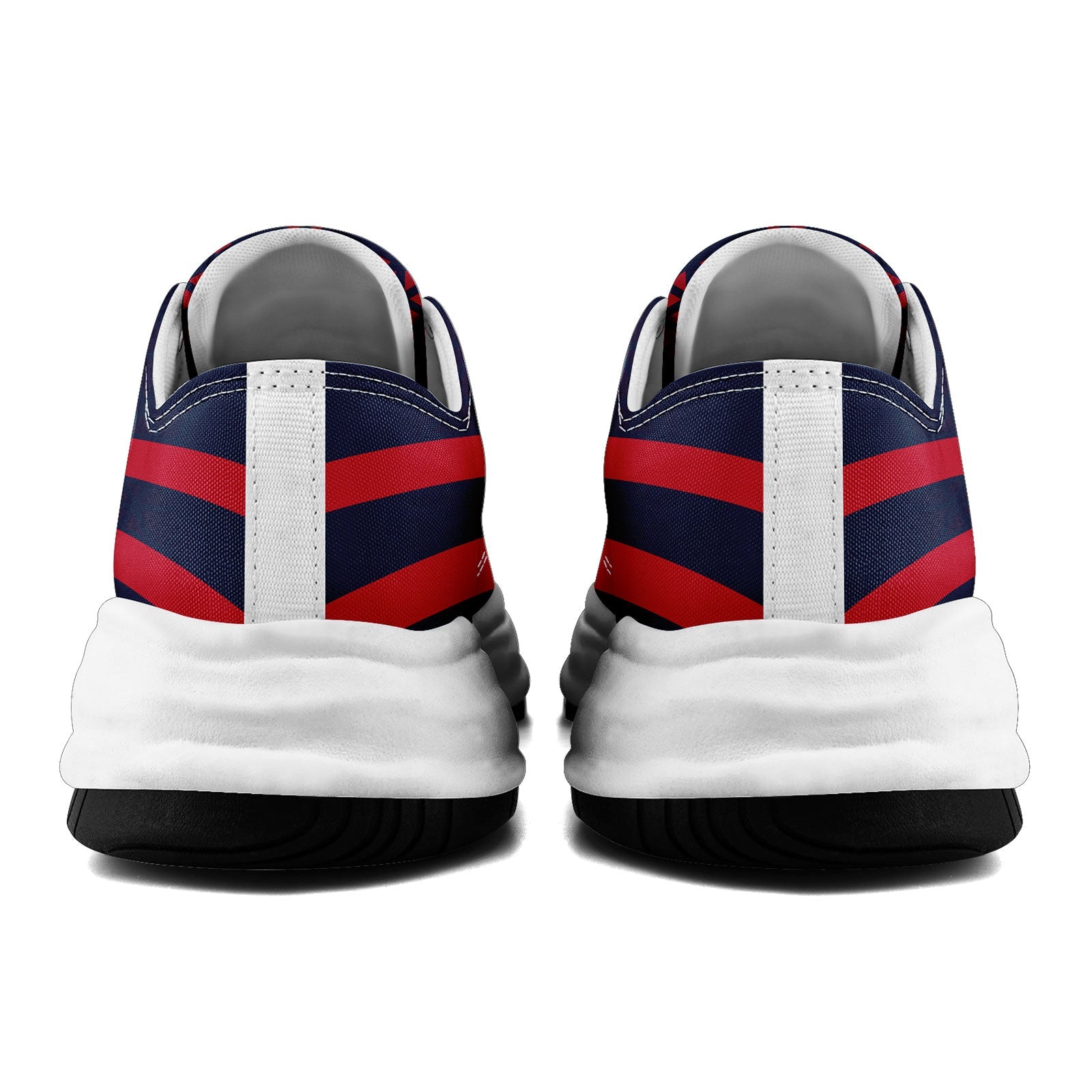 Custom Blue White Massachusetts Shoes Personalized Sneaker FN038-D023003-26 Custom Online