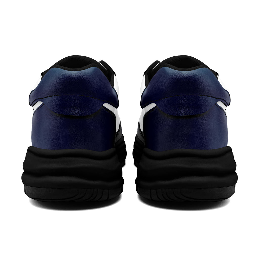 Custom Blue White Dallas Shoes Personalized Sneaker FN032-D020389-9