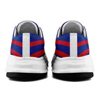 Custom Blue Red New York Football Jersey and Sports Shoes Combo Offer Personalized Combo ZH-D023031-4