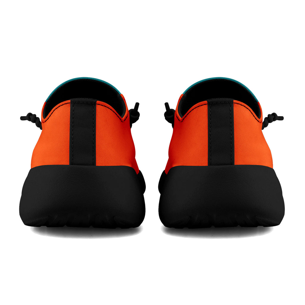 Custom Blue Orange Miami Jacket and Sports Shoes Combo Offer Personalized Combo ZH-D020294-24