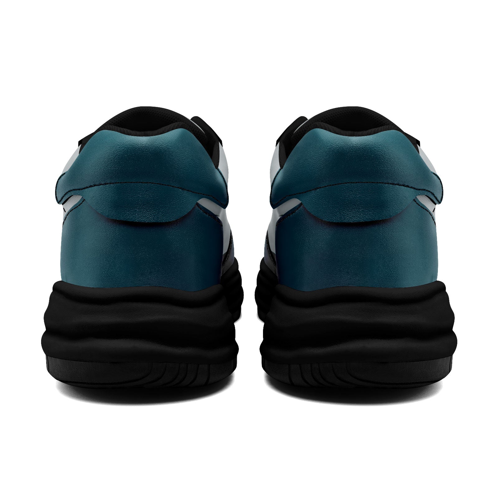 Custom Green Gray Philadelphia Shoes Personalized Sneaker FN032-D020389-23