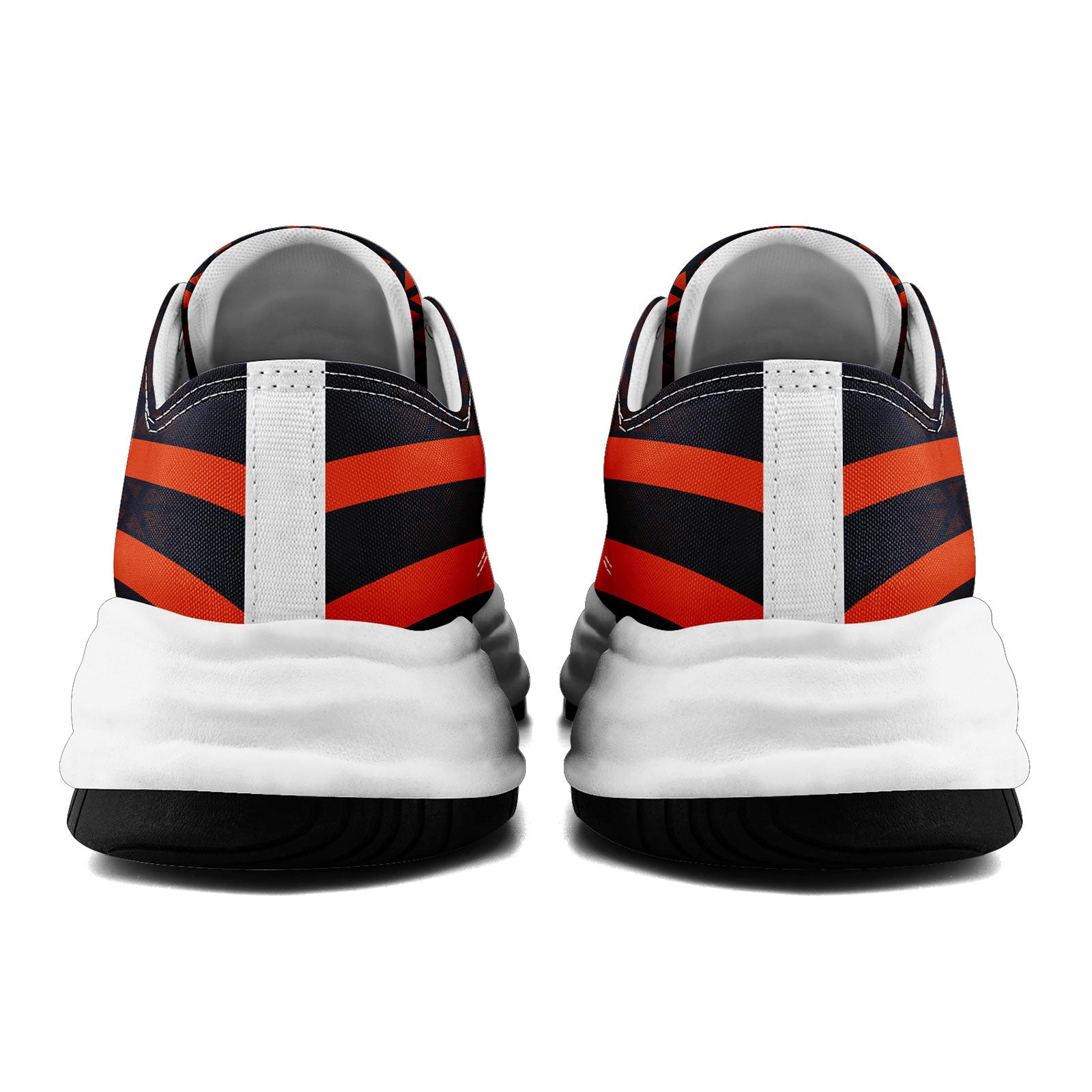 Custom Black Orange Illinois Shoes Personalized Sneaker FN038-D023003-7 Custom Online