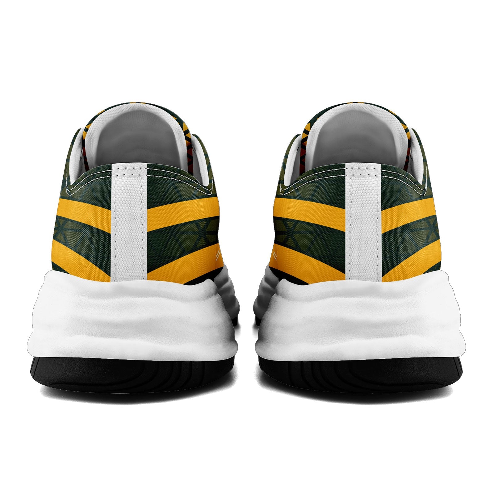 Custom Green Yellow Wisconsin Shoes Personalized Sneaker FN038-D023003-13 Custom Online