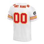 Custom White Kansas City Personalized Authentic Football Jersey FBJ02-D020256-24