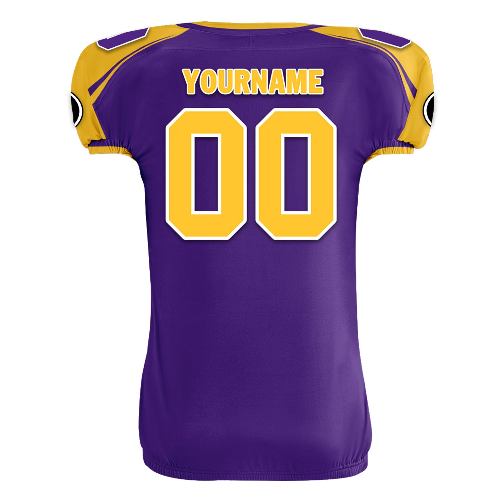 Custom Purple White Minnesota High-Performance American Football Jersey FBJ06-D023001-17