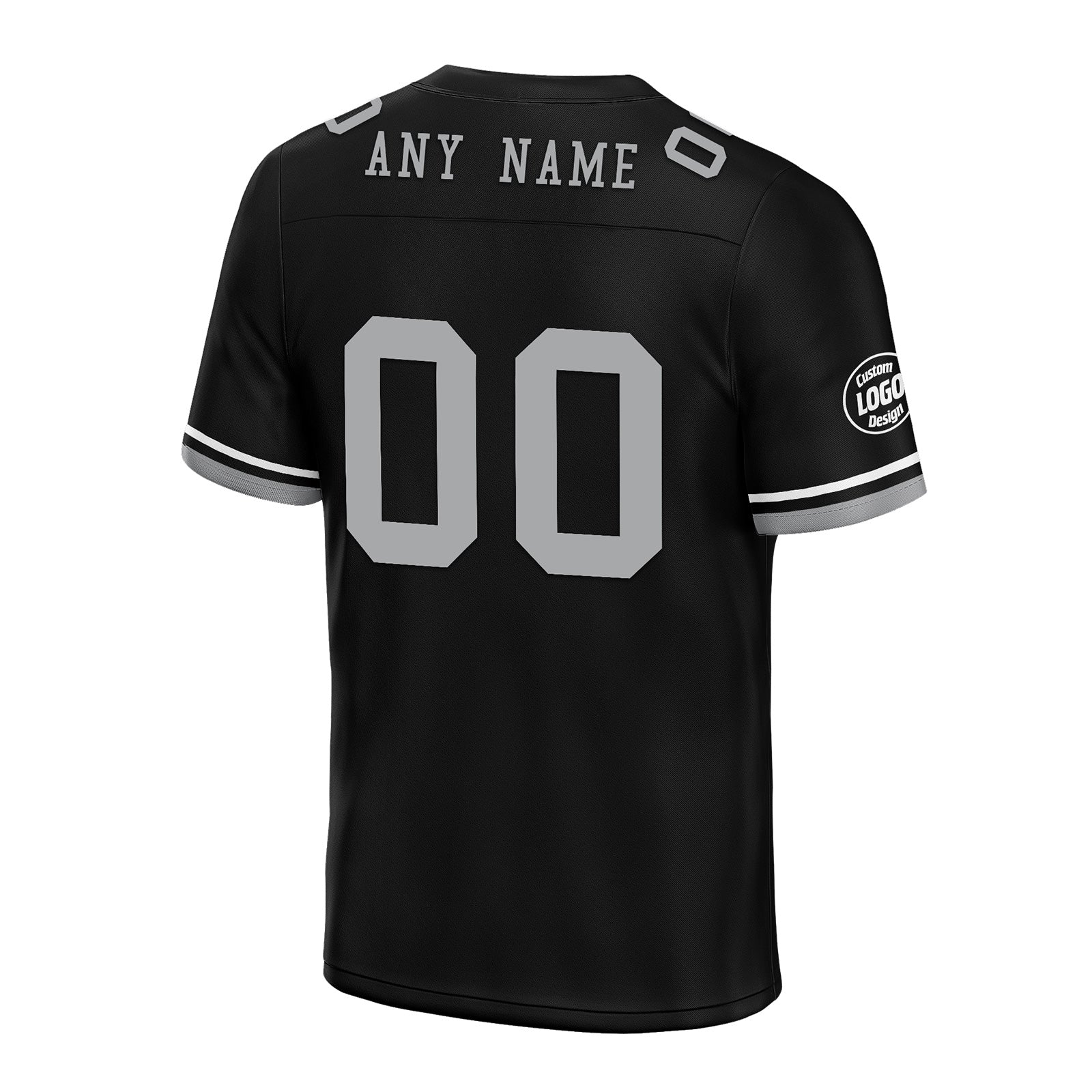 Custom Black Las Vegas Personalized Authentic Football Jersey FBJ02-D020263-20