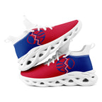 Custom Blue Red New York MaxSoul Shoes and Hat Combo Offer Personalized Combo ZH-D028017-18