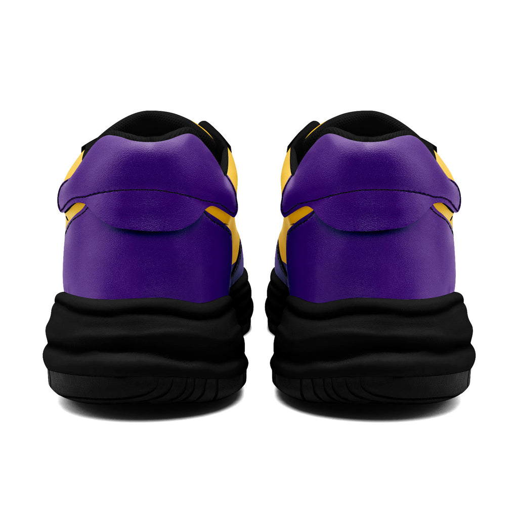 Custom Purple Yellow Minnesota Shoes Personalized Sneaker FN032-D020389-17