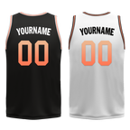 Custom Black White Classic Style Reversible Basketball Uniform Personalized Ordinary BBJR-D017028