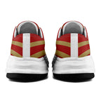 Custom Yellow Red California Shoes Personalized Sneaker FN038-D023003-25 Custom Online