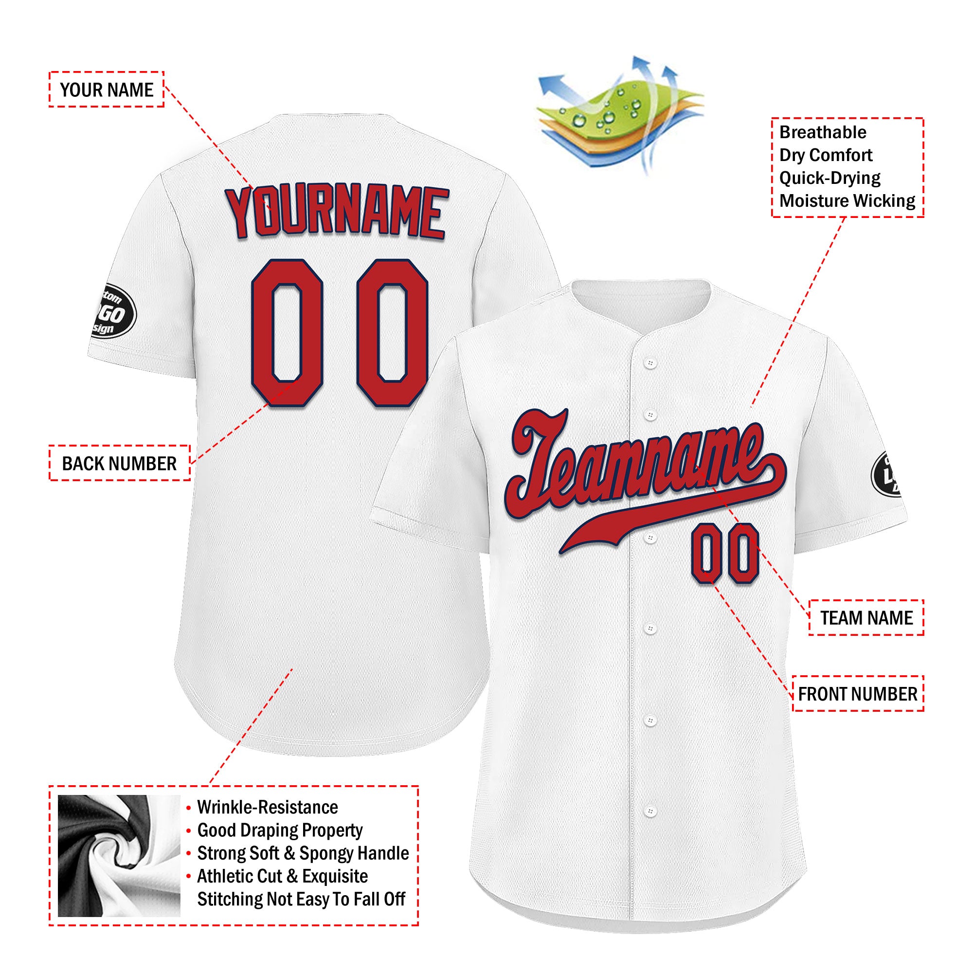 Custom White Red Jersey MaxSoul Shoes and Hat Combo Offer Personalized ZH-D0b0088-a