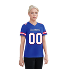 Custom Blue Classic Style Personalized Authentic Football Jersey FBJ02-bd0a70ca