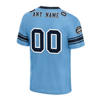 Custom Bule Tennessee Personalized Authentic Football Jersey FBJ02-D020256-17