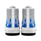 Custom Blue Gray Detroit Football Jersey and Firesoul Sports Shoes Combo Offer Personalized Combo ZH-D020273-11