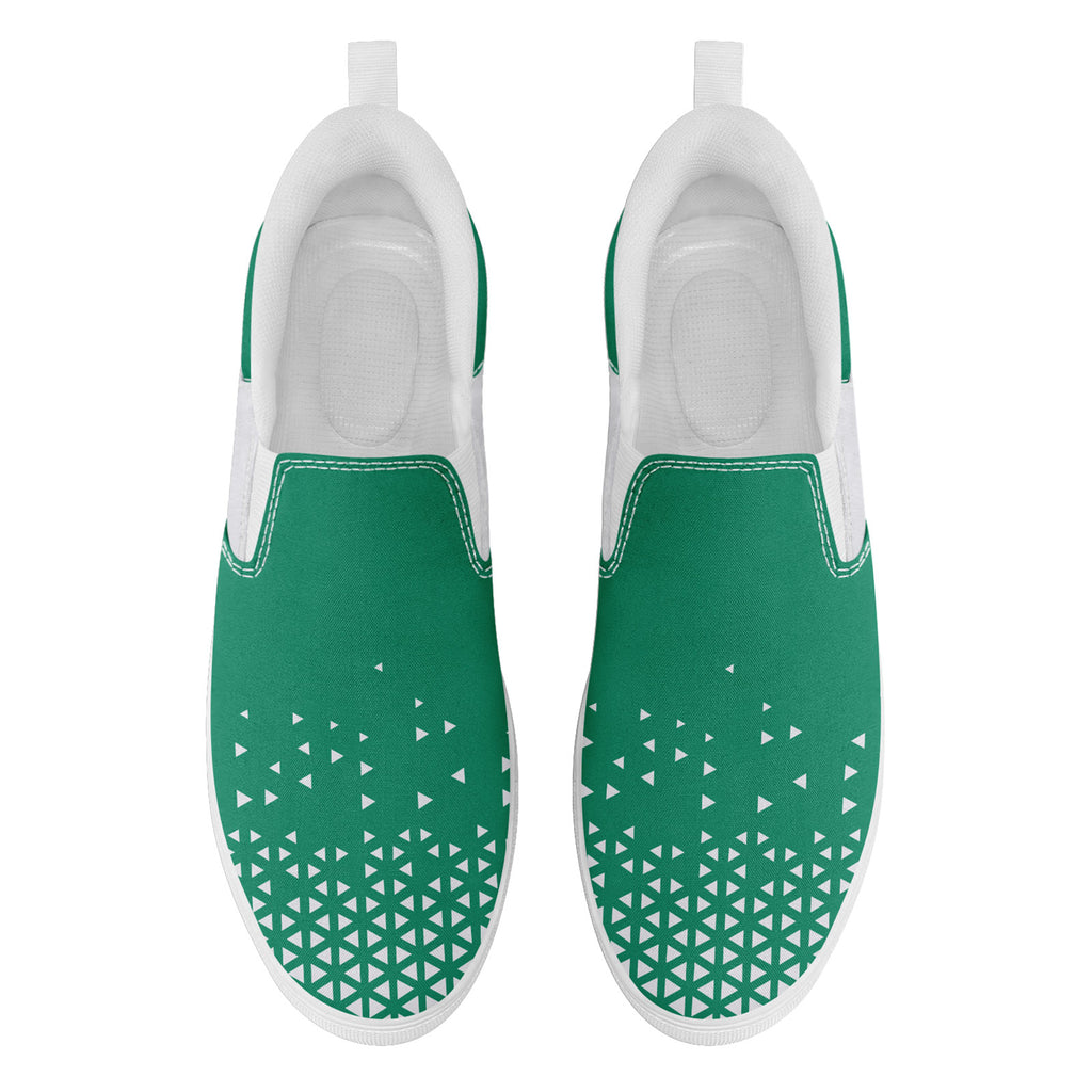 Custom Canvas Sneakers Personalized Slip On Shoes FN071-E023042-10