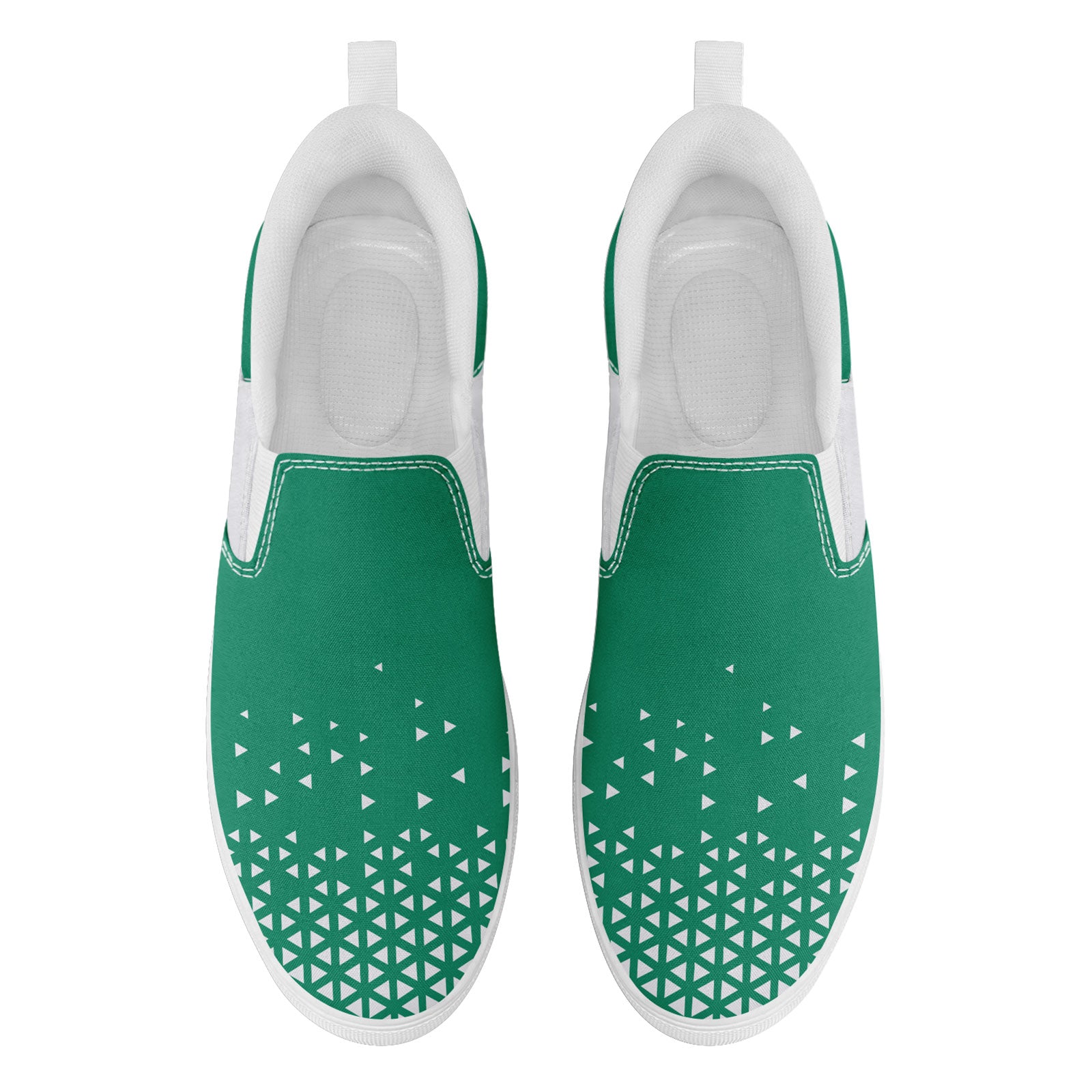 Custom Canvas Sneakers Personalized Slip On Shoes FN071-E023042-10