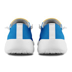 Custom Yellow Blue Los Angeles Jacket and Sports Shoes Combo Offer Personalized Combo ZH-D020294-22