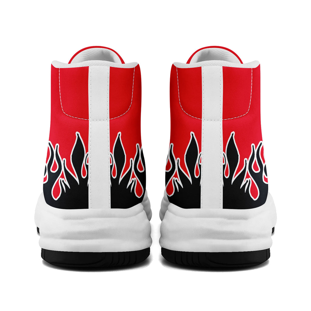 Custom Red Black Houston Football Jersey and Firesoul Sports Shoes Combo Offer Personalized Combo ZH-D020273-12