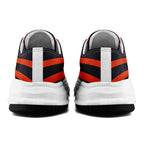 Custom Black Orange Illinois Football Jersey and Sports Shoes Combo Offer Personalized Combo ZH-D023031-7