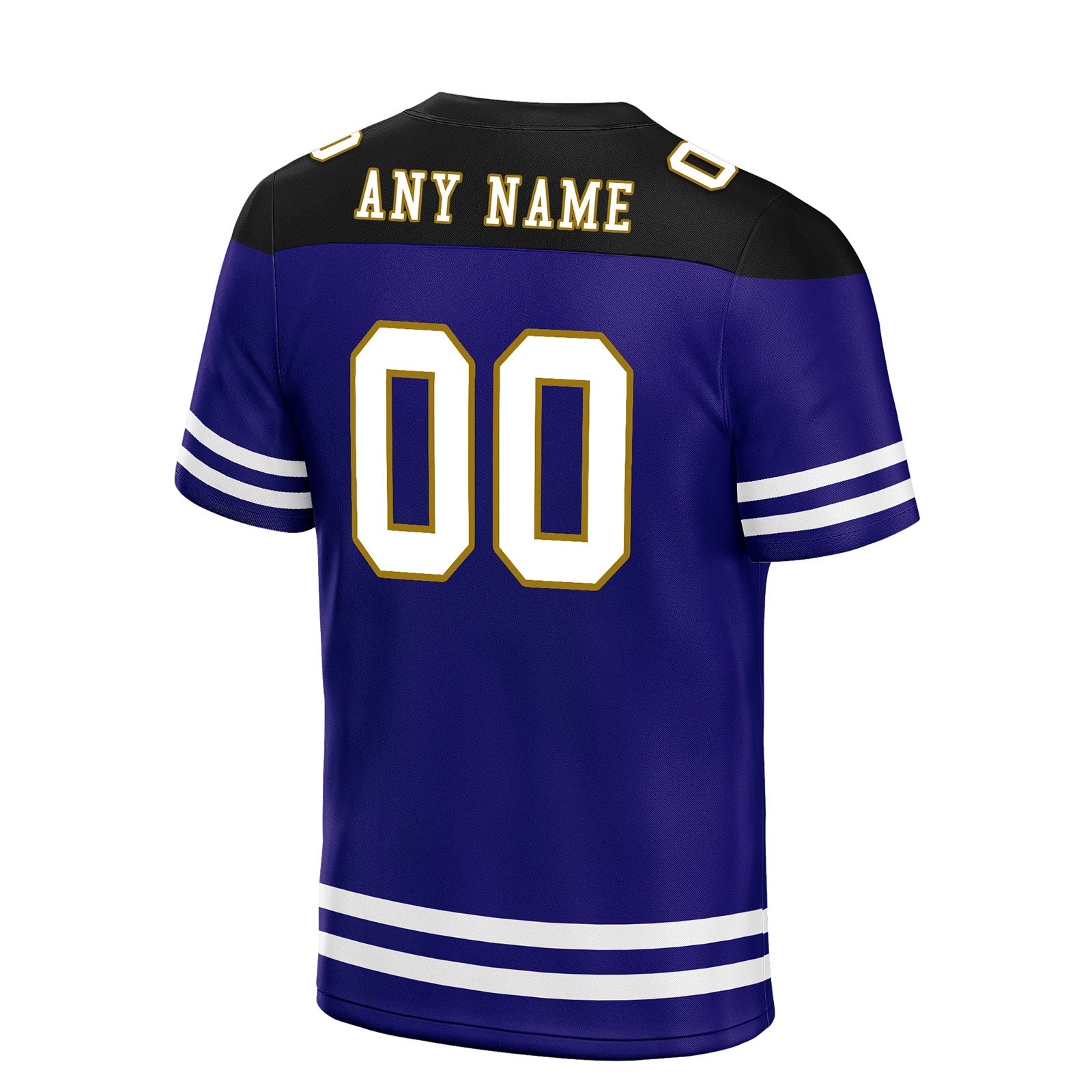 Custom Baltimore Personalized Authentic Football Jersey FBJ02-E0607-5