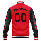 Custom Red Blue Houston Jacket and Sports Shoes Combo Offer Personalized Combo ZH-D020294-12