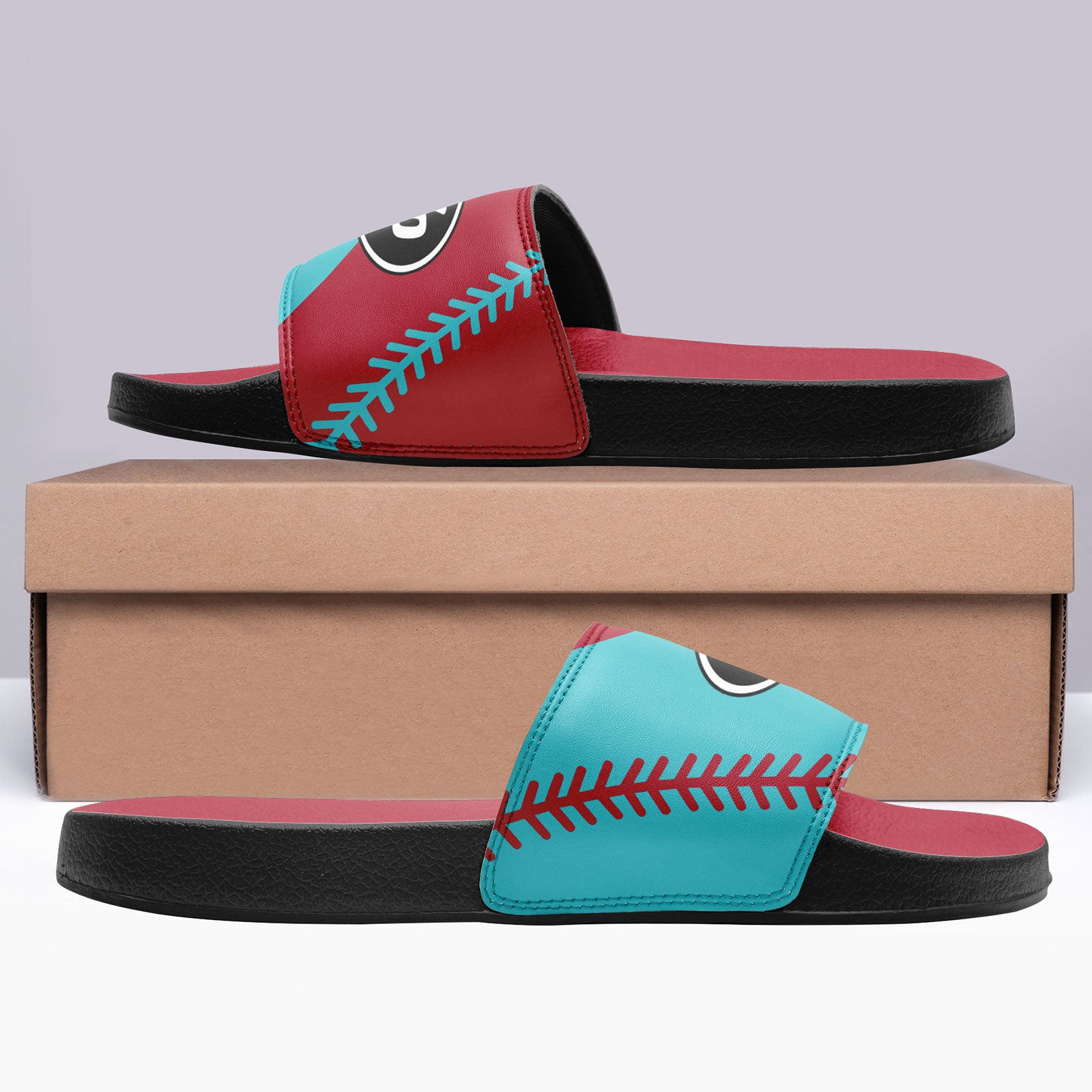 Custom Personalized Slide Sandal Shoes Personalized Sneaker FN055-E023029-1