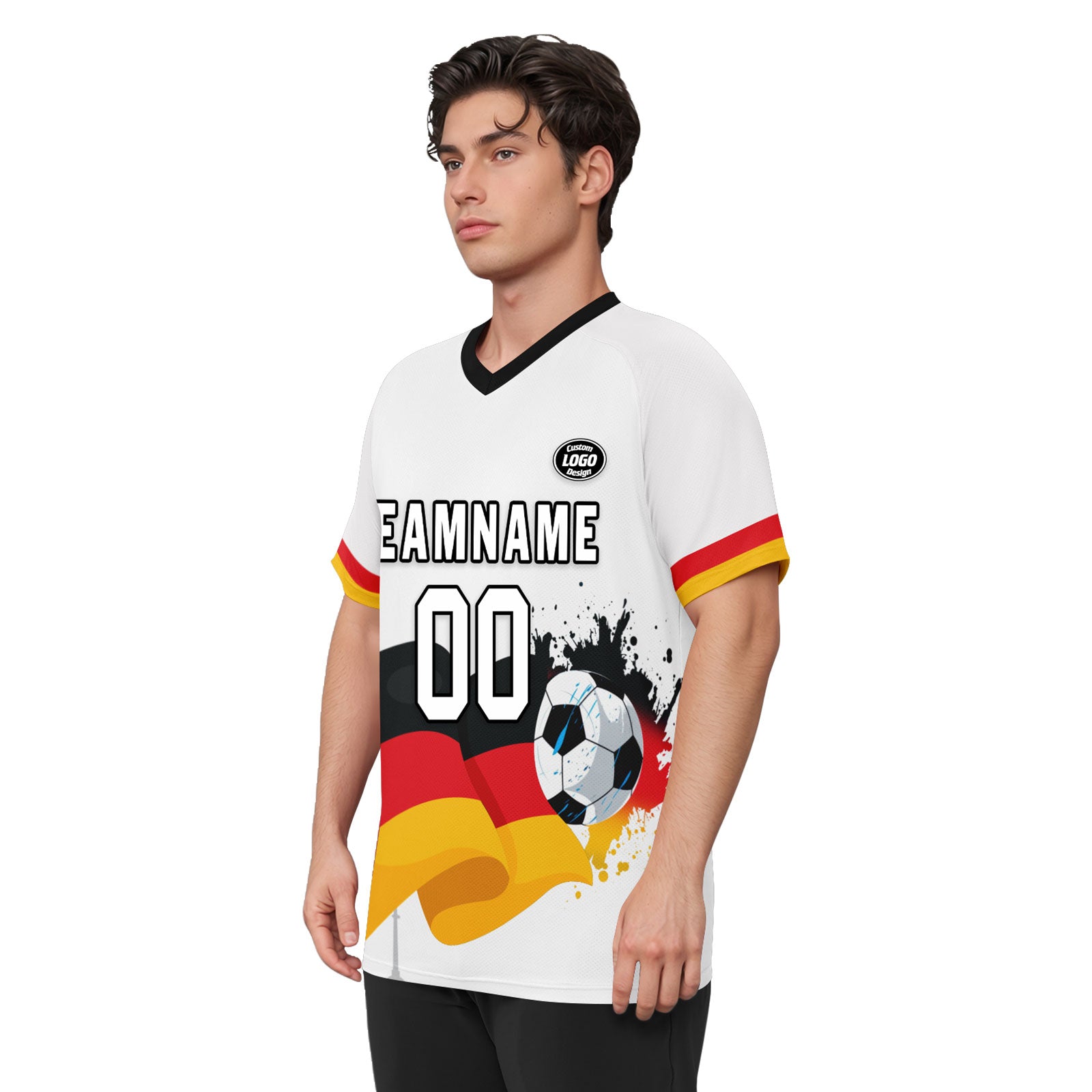 Custom Germany 2026 World Cup Football Shirt Customized Soccer Jersey for Fans Add Your Name & Number FZ190-F028093-2