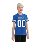 Custom Blue Classic Style Personalized Authentic Football Jersey FBJ02-bd0a700f