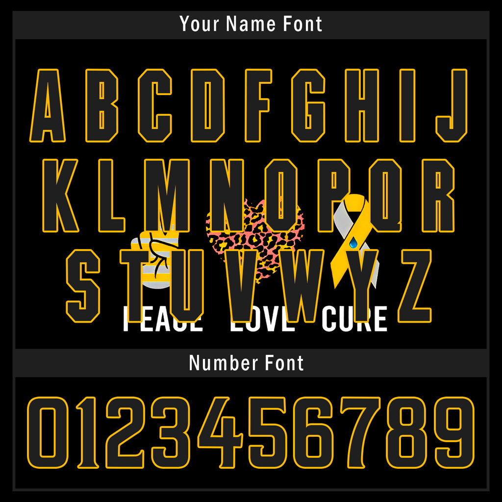 Custom Black World Cancer Day Personalized Authentic Baseball Jersey BSBJ01-E06020-18