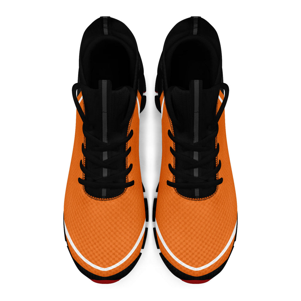 Custom Orange Dark Gray Maxsoul Shoes Personalized Sneaker FN030XD-D020388-4