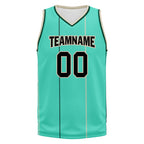 Custom Mint Green Black City Edition Personalized Sports Uniform Authentic Basketball Jersey BBJ01-D06101-4