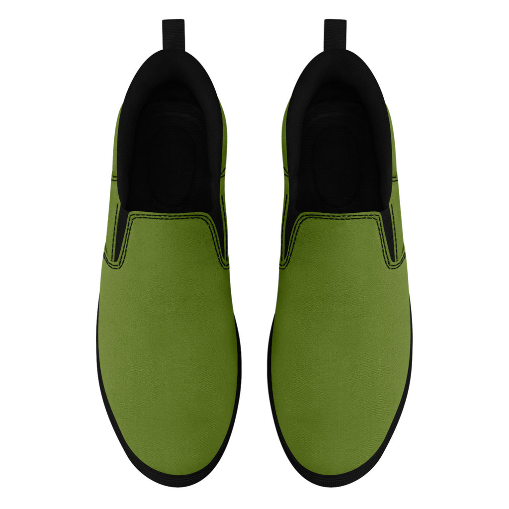 Custom Canvas Sneakers Personalized Slip On Shoes FN071-E028030-7