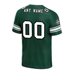 Custom Green New York Personalized Authentic Football Jersey FBJ02-D020256-19