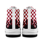 Custom White Red Black Atlanta Football Jersey and Firesoul Sports Shoes Combo Offer Personalized Combo ZH-D020273-3