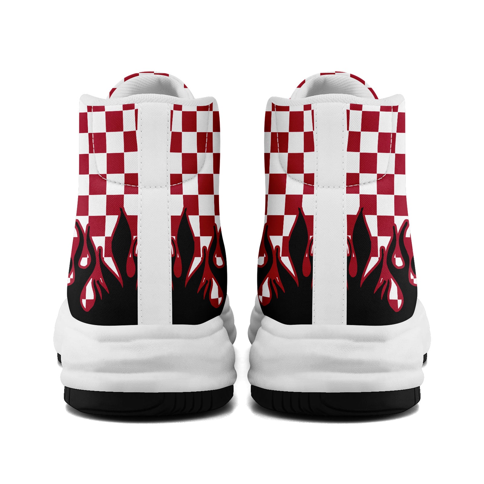Custom White Red Black Atlanta Football Jersey and Firesoul Sports Shoes Combo Offer Personalized Combo ZH-D020273-3