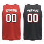 Custom Red Black Classic Style Reversible Basketball Uniform Personalized Ordinary BBJR-D017038