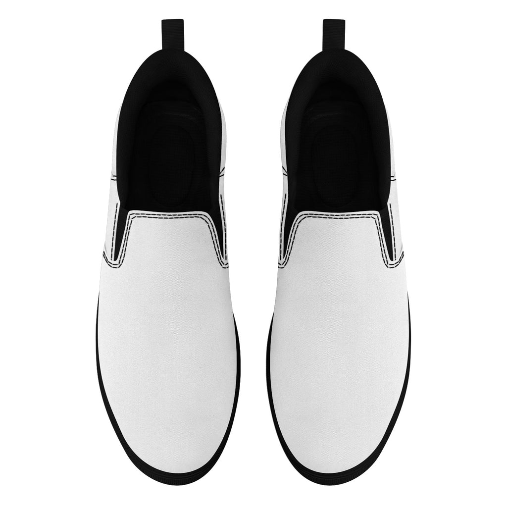 Custom Canvas Sneakers Personalized Slip On Shoes FN071-E028030-1