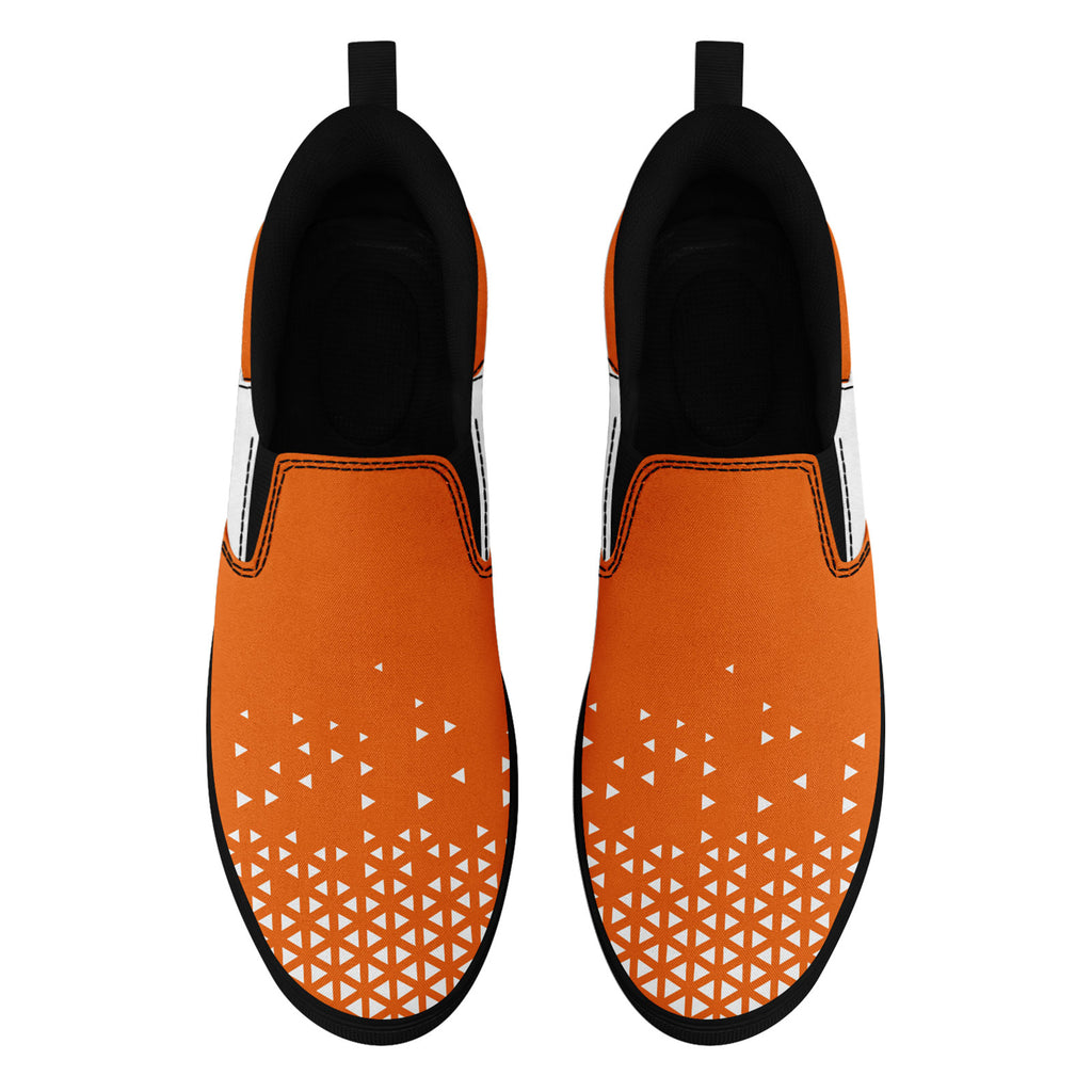 Custom Canvas Sneakers Personalized Slip On Shoes FN071-E023042-5