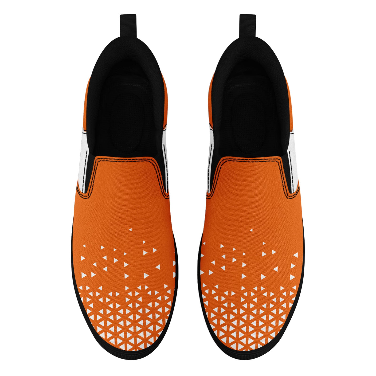 Custom Canvas Sneakers Personalized Slip On Shoes FN071-E023042-5