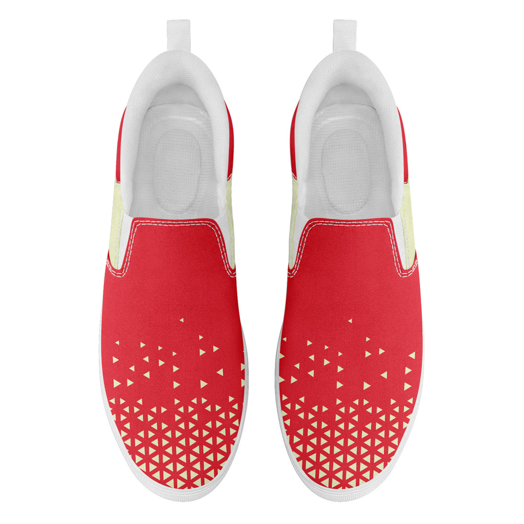Custom Canvas Sneakers Personalized Slip On Shoes FN071-E023042-9
