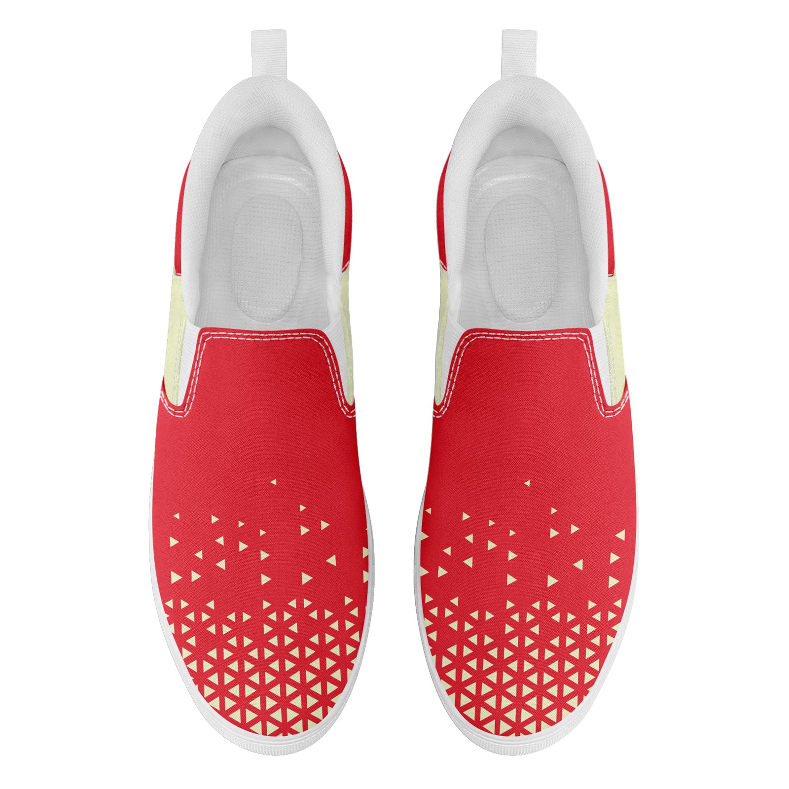 Custom Canvas Sneakers Personalized Slip On Shoes FN071-E023042-9