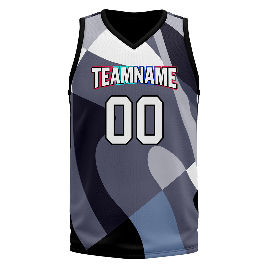 Custom Cyan Blue Camouflage City Edition Personalized Sports Uniform Authentic Basketball Jersey BBJ01-D06101-3