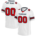 Custom White Classic Style Personalized Authentic Football Jersey FBJ02-bd0a70b7