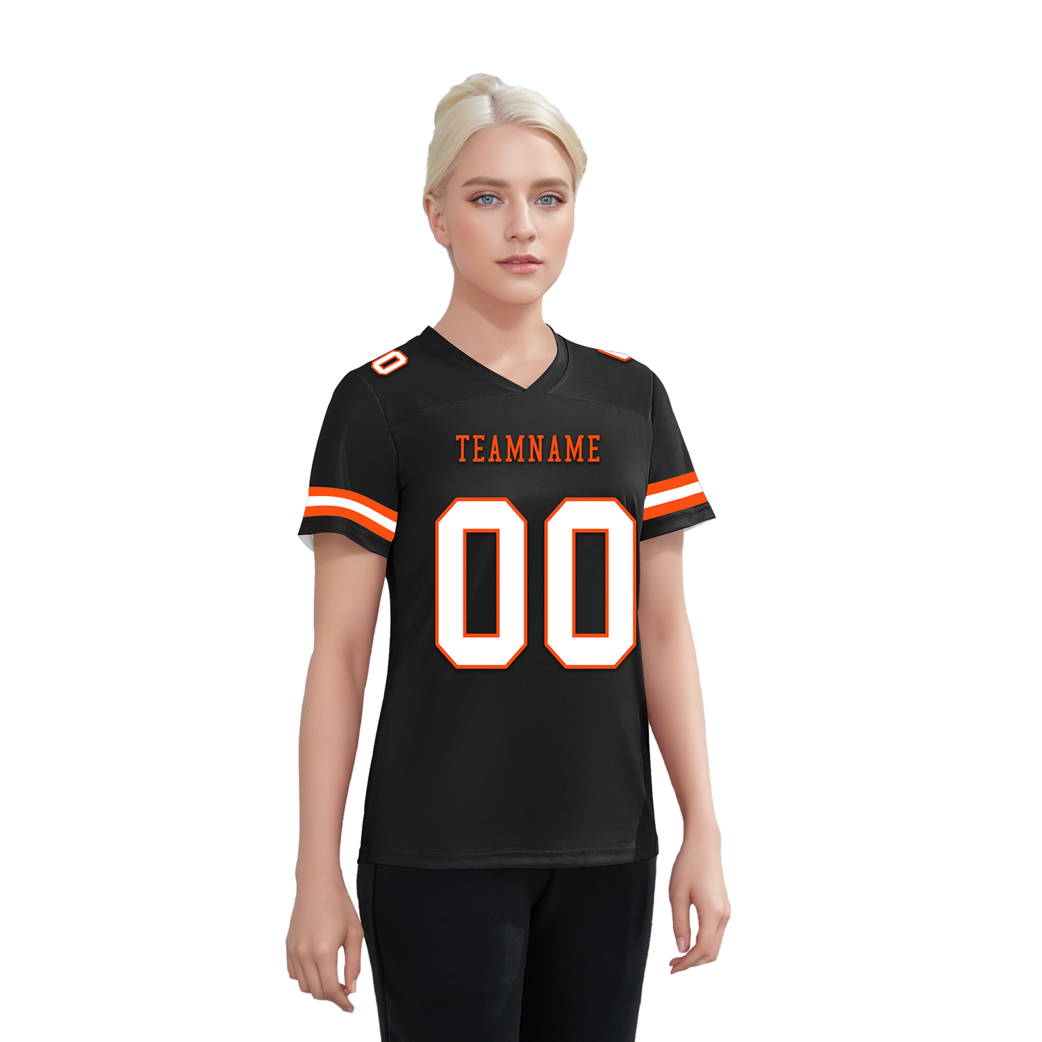 Custom Black Classic Style Personalized Authentic Football Jersey FBJ02-bd0a70c0