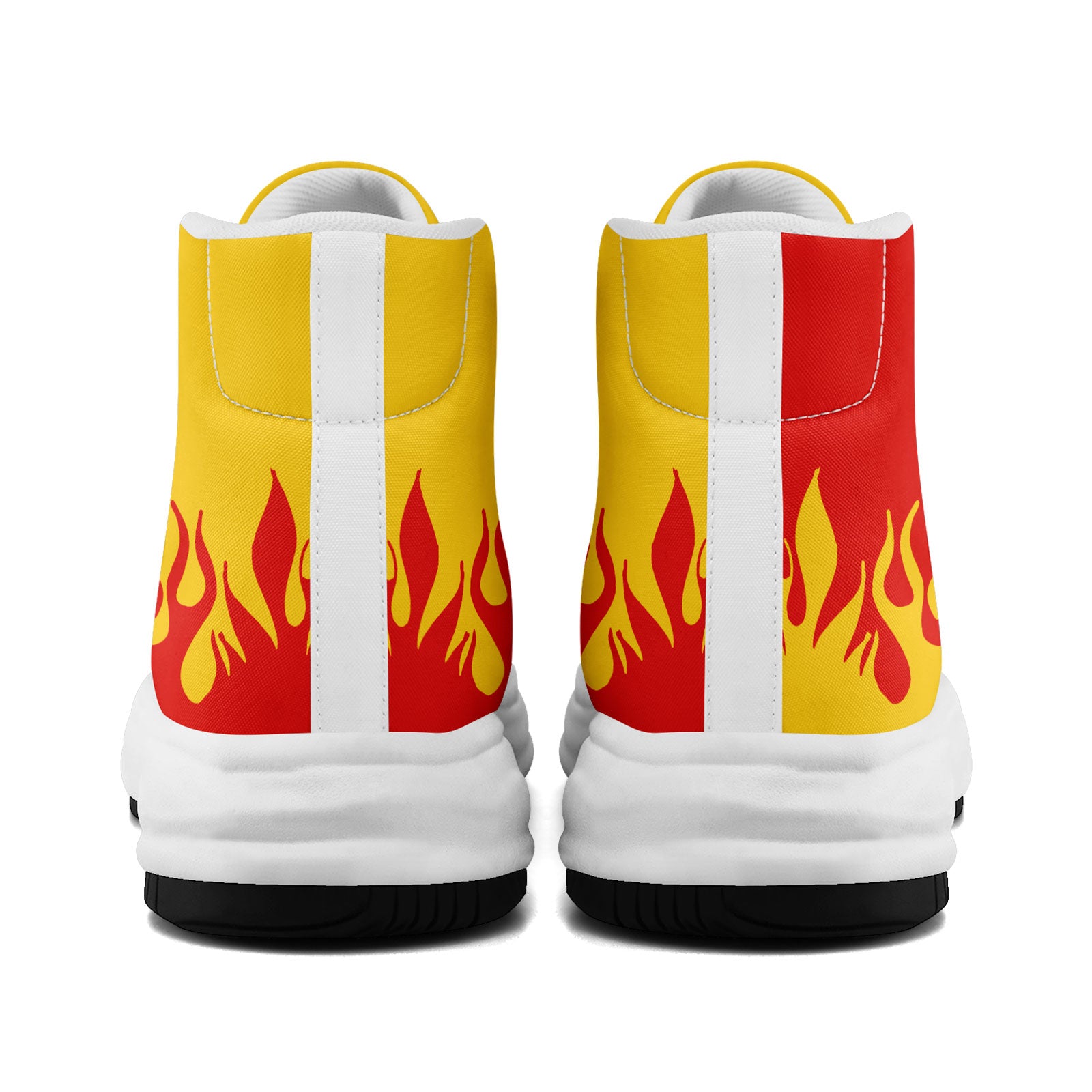 Custom Red Yellow Kansas City Football Jersey and Firesoul Sports Shoes Combo Offer Personalized Combo ZH-D020273-18
