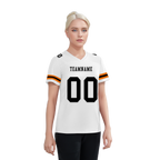 Custom White Classic Style Personalized Authentic Football Jersey FBJ02-bd0a70b9