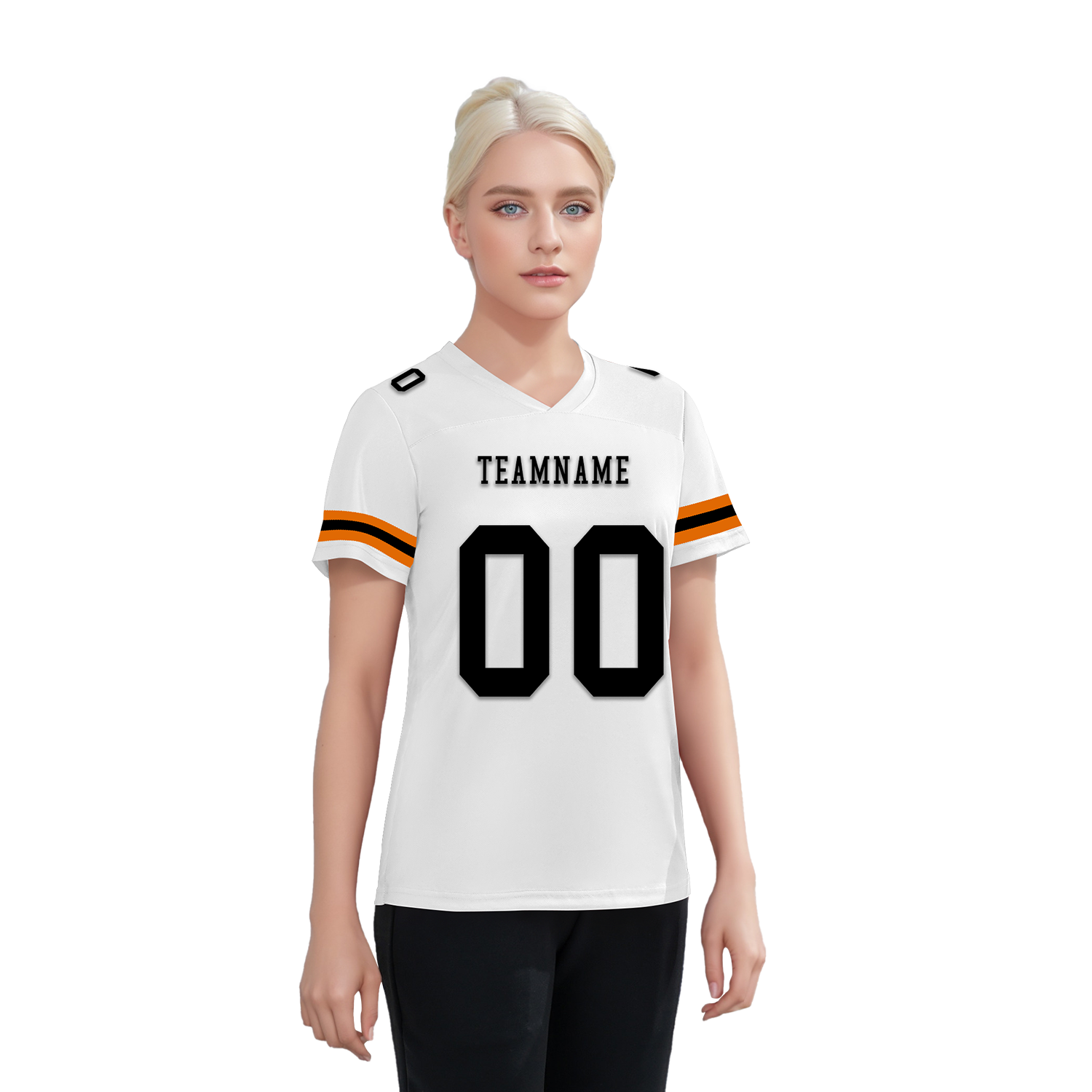 Custom White Classic Style Personalized Authentic Football Jersey FBJ02-bd0a70b9