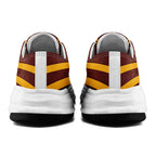 Custom Deep Red White Washington Football Jersey and Sports Shoes Combo Offer Personalized Combo ZH-D023031-31
