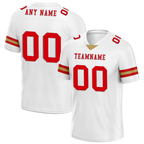 Custom White Classic Style Personalized Authentic Football Jersey FBJ02-bd0a70ac
