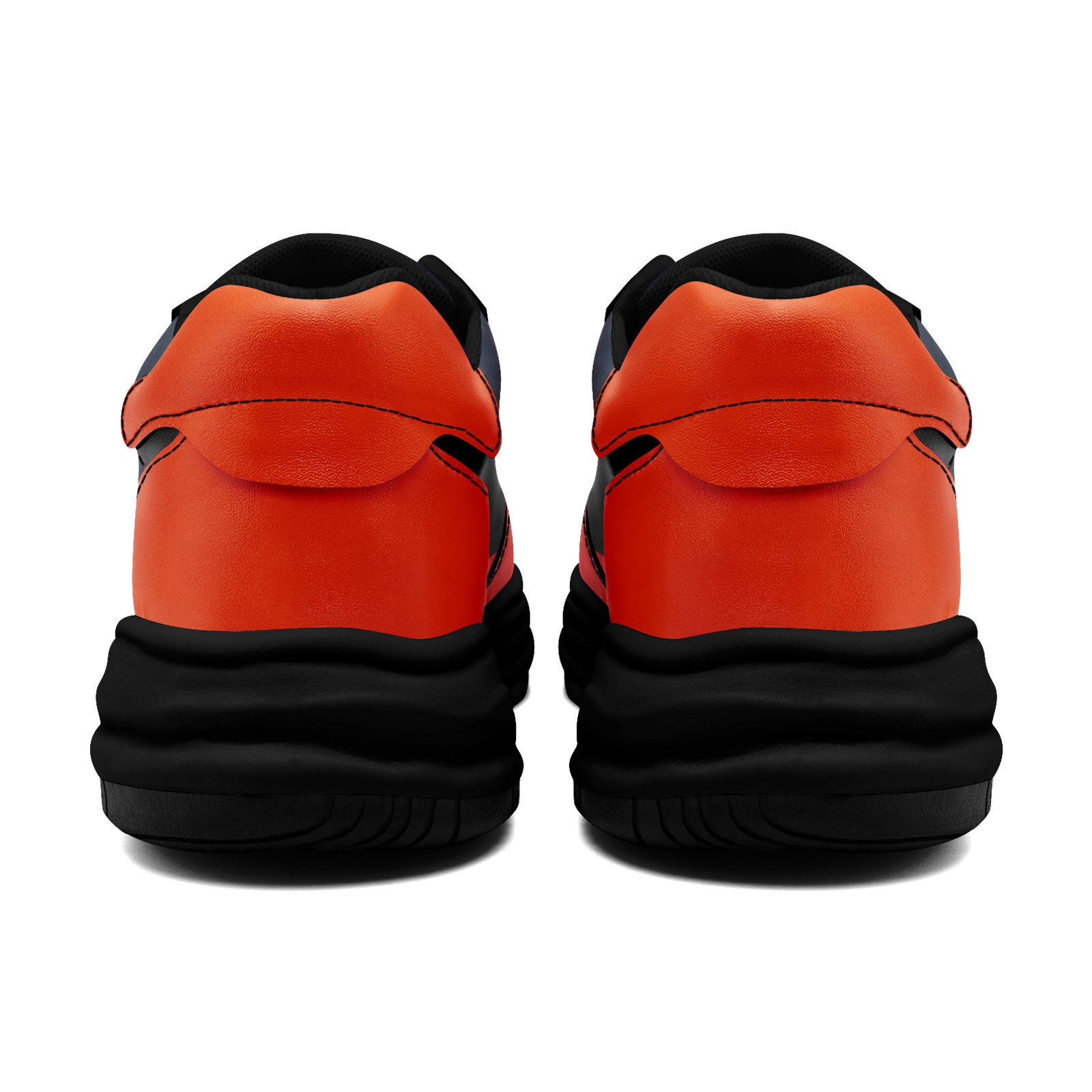 Custom Blue Orange Chicago Shoes Personalized Sneaker FN032-D020389-7